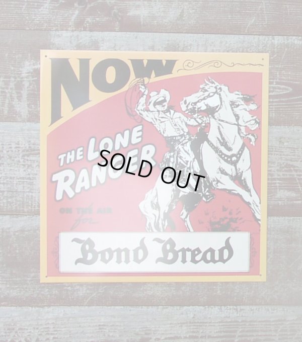 画像1: TIN サインボード(Bond Bread)/TIN Advertising Sign