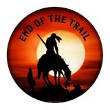 エンド オブ ザ トレイル メタルサイン/Metal Sign End Of The Trail