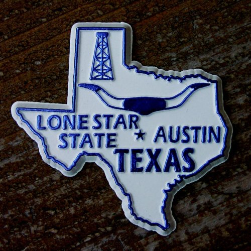 画像クリックで大きく確認できます　Click↓1: テキサス・LONE STAR STATE TEXASマグネット/Magnet