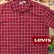 画像1: リーバイス 半袖 シャツ（レッド・ネイビー・ホワイト）/Levi's Plaid Shortsleeve Shirt  (1)