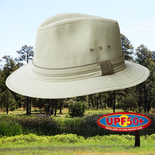 画像クリックで大きく確認できます　Click↓2: DPC ドーフマン パシフィック UPF50+ サファリ ハット（カーキ）/Dorfman Pacific Safari Hat(Khaki)