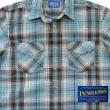 ペンドルトン 半袖 シャツ（ターコイズ ブルー・ブラック）S/Pendleton Short Sleeve Shirt(Turquoise/Black)