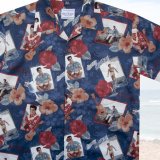 エルヴィス プレスリー ブルーハワイ ハワイアンシャツ キャンプシャツ/Elvis Presley Blue Hawaii Camp Hawaiian Shirt