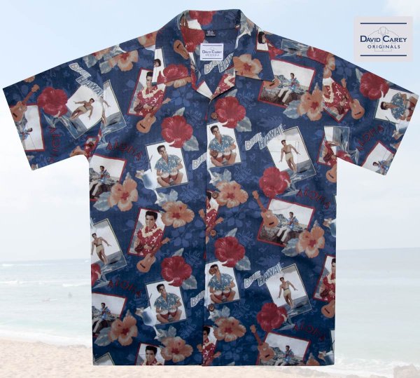 画像2: エルヴィス プレスリー ブルーハワイ ハワイアンシャツ キャンプシャツ/Elvis Presley Blue Hawaii Camp Hawaiian Shirt