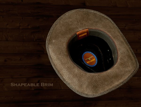 画像4: アメリカン バッファロー レザー バッファロー コンチョ カウボーイハット（ブラウン）/Bullhide Genuine American Buffalo Leather Western Hat(Chocolate)