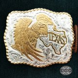 クラムライン ウエスタン ベルト バックル アメリカン イーグル テキサス ロープエッジ/Crumrine Western Belt Buckle Eagle and Texas