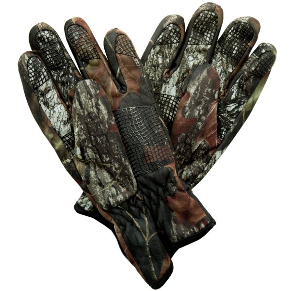 画像2: カモ ハンティング グローブ モッシーオーク マイクロフリースライニング Lサイズ/GLACIER OUTDOOR GLACIER GLOVE Camo Hunting Mossy Oak® Shooting Gloves