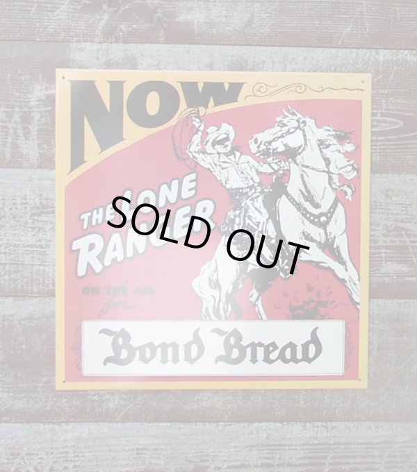 画像1: TIN サインボード(Bond Bread)/TIN Advertising Sign