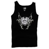 画像: ローパー ラインストーン ハート タンクトップ（ブラック・レディース）/Roper Tank Top(Black・Women's)