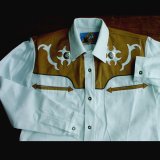 画像: ロボライダース ウエスタンシャツ（ホワイト）/LOBO RIDER'S Western Shirt(White)