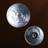 画像: 50￠ケネディ リバース コンチョ（レプリカ）/50Cent KENNEDY Reverse Concho・31mm