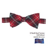 画像: ペンドルトン アメリカ製 ウール ボウタイ 蝶ネクタイ（オニール レッド タータン）/Pendleton Bow Tie O'Neill Red Tartan