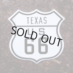 画像: マグネット ルート66 メタル TEXAS US 66