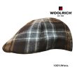 画像1: ウールリッチ ウール ドライビング キャップ（ブラウン）/Woolrich Driving Cap(Brown)