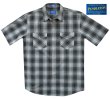 画像2: ペンドルトン 半袖 シャツ（ブラック・グレー）/Pendleton Short Sleeve Shirt(Black/Gray) 