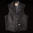 画像1: パンハンドルスリム パウダーリバー ウールベスト（ブラウン）M/Panhandle Slim Wool Vest(Brown)