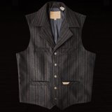 画像: パンハンドルスリム パウダーリバー ウールベスト（ブラウン）M/Panhandle Slim Wool Vest(Brown)