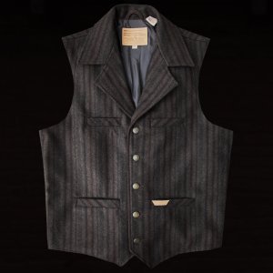 画像: パンハンドルスリム パウダーリバー ウールベスト（ブラウン）M/Panhandle Slim Wool Vest(Brown)