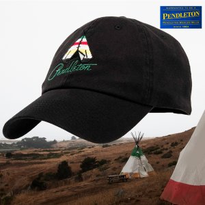 画像: ペンドルトン ティーピー ナショナルパーク 刺繍 キャップ（ブラック・グレイシャー）/Pendleton Tepee National Park Cap(Black Glacier)