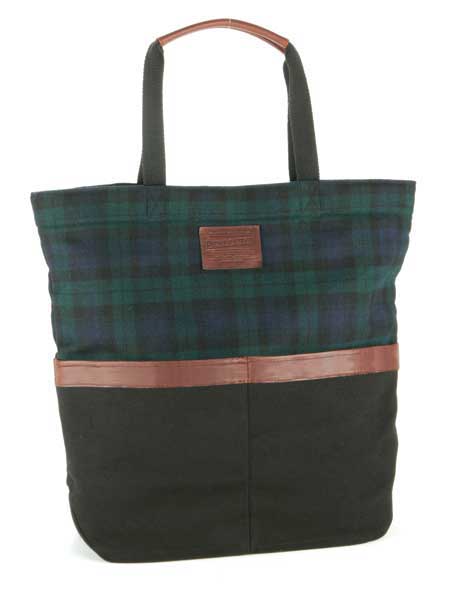 画像: ペンドルトン フォーポケット トートバッグ/Pendleton Four-Pocket Tote（Black Watch）