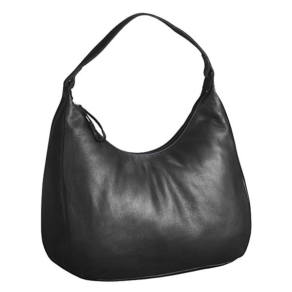 画像: エリントン レザーショルダーバッグ・ブラック（レディース）/Ellington Leather Hobo Bag・Black（Women）