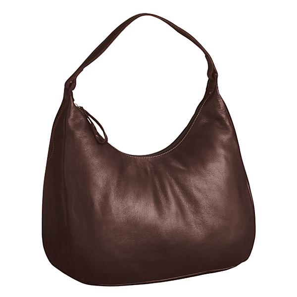 画像1: エリントン レザーショルダーバッグ・ブラウン（レディース）/Ellington Leather Hobo Bag/Brown（Women）