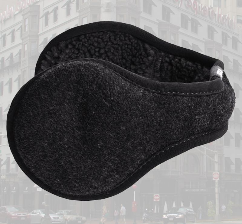 画像1: 180S ワンエイティーズ イヤーウォーマー Chesterfield Wool Charcoal/180S Ear Warmers