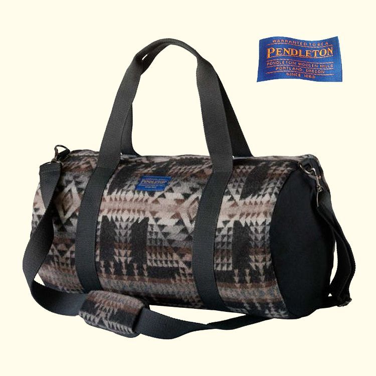 ペンドルトン ダッフルバッグ ブラックパゴサスプリングス/Pendleton