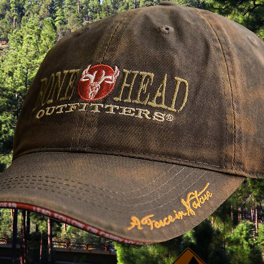 画像: ボーンヘッド アウトフィッターズ ロゴ キャップ（ブラウン）/Bone Head Outfitters Logo Cap(Brown)